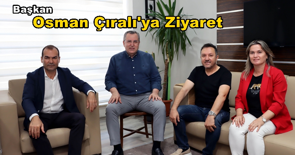 Muğla Fethiye’de Emlakçılar Oda Başkanı Çıralı’yla Görüştü