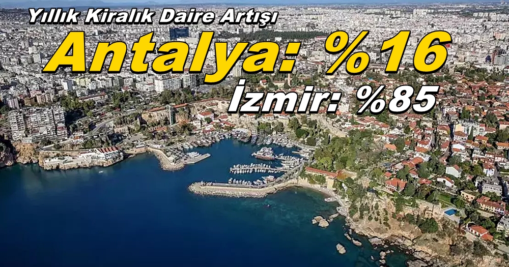 Antalya 2+1 Kiralık Daire Fiyatları Yıllık Artış Şaşırttı!