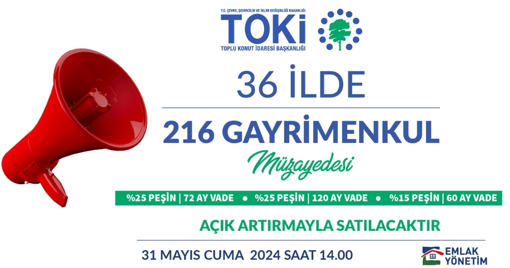 2024 TOKİ Başvuruları Ne Zaman? Son Tarih 30 Mayıs 2024