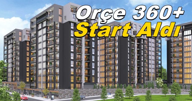 Bursa Nilüfer Orçe 360+ Konut Projesi Satılık Daireler