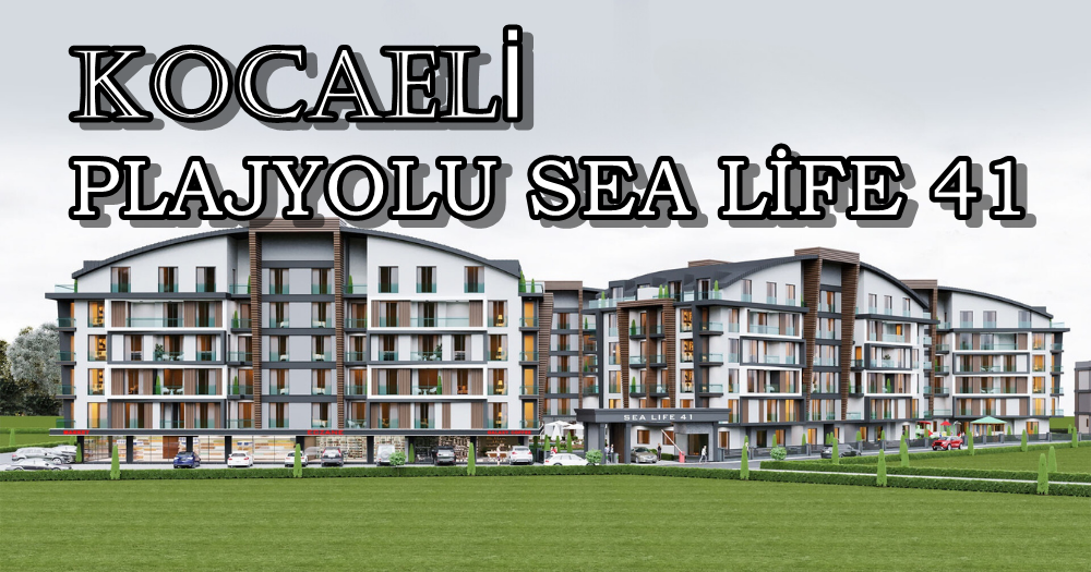 İzmit Plajyolu Sea Life 41 Sitesinden Satılık Daireler