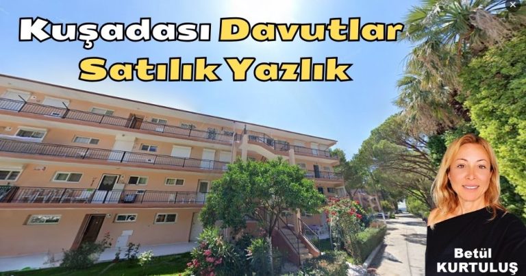 Kuşadası Davutlar SSK Sitesi Satılık Yazlık