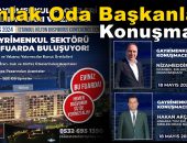 Başkanlar 16. Gayrimenkul Projeleri Fuarı’nda Konuşmacı