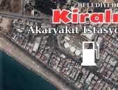 Belediyeden Kiralık Akaryakıt İstasyonu Alanya