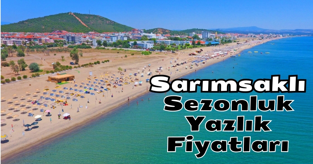 Balıkesir Ayvalık Sarımsaklı’da Sezonluk Kiralık Evler