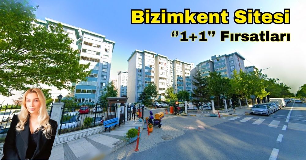 Beylikdüzü Bizimkent Sitesi 1+1 Satılık Daireler