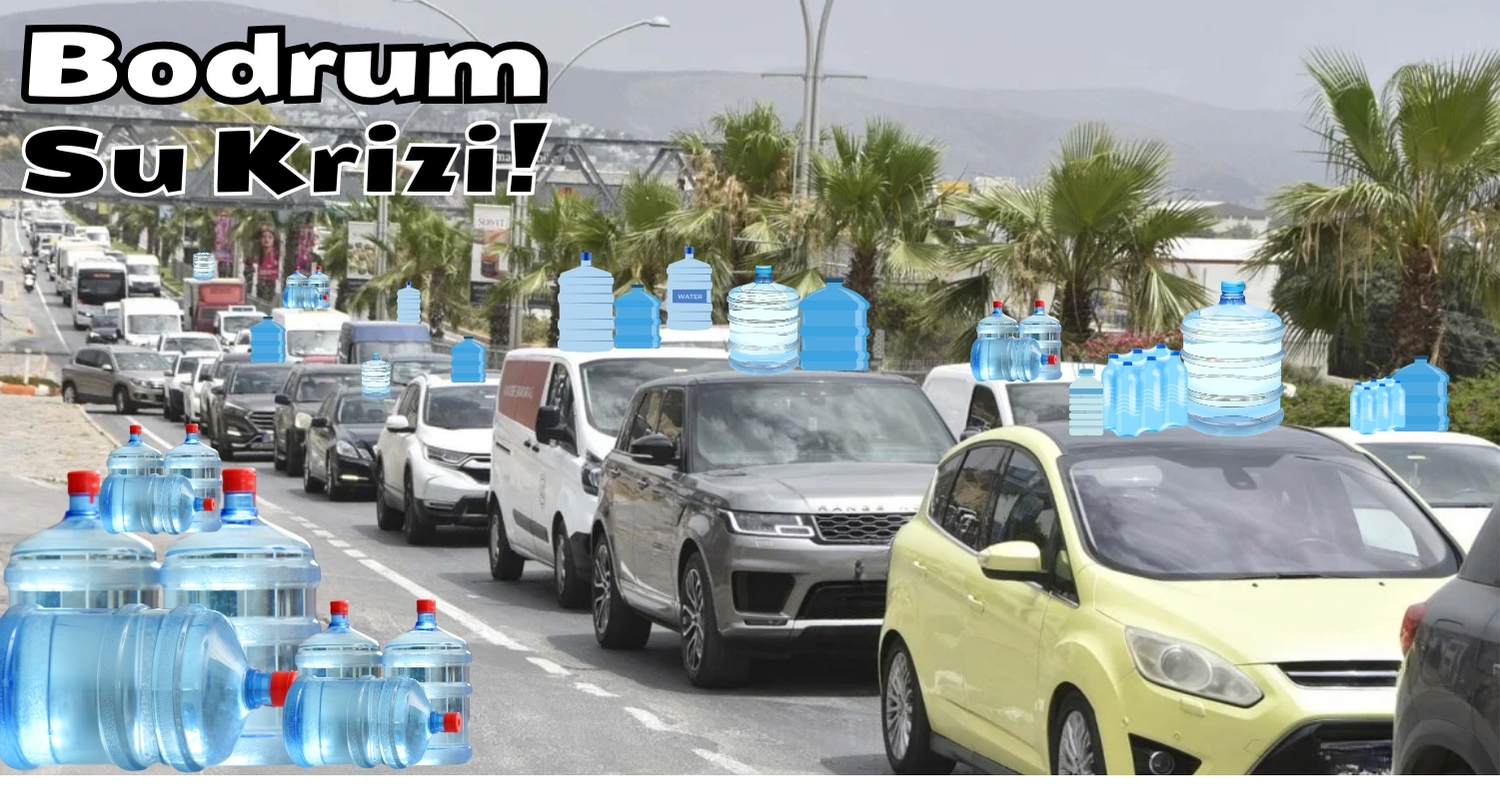 Bodrum’da Su Krizi Derinleşti Çözüm Mü..?