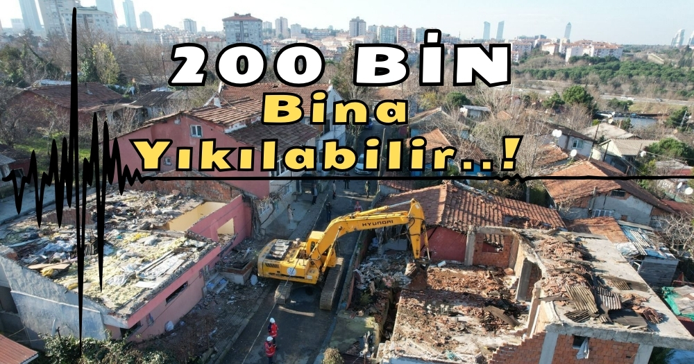 Dikkat! İstanbul Olası Bir Depremde 200 BİN Bina Yıkılabilir