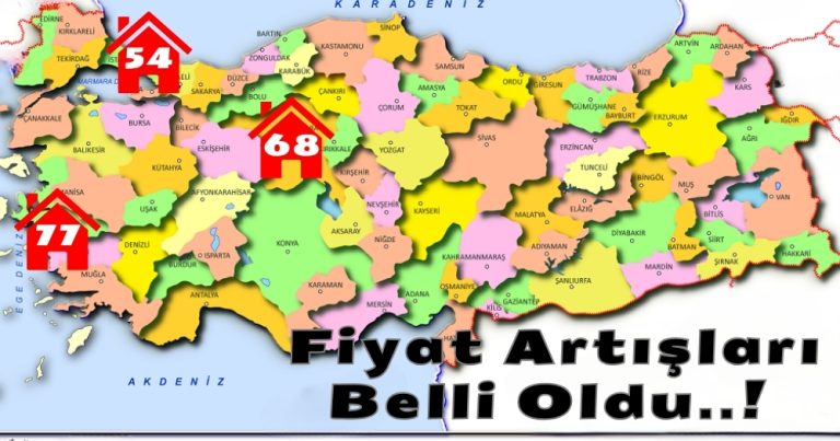İstanbul Ankara İzmir Kiralık Daire Fiyatları ve Artışları
