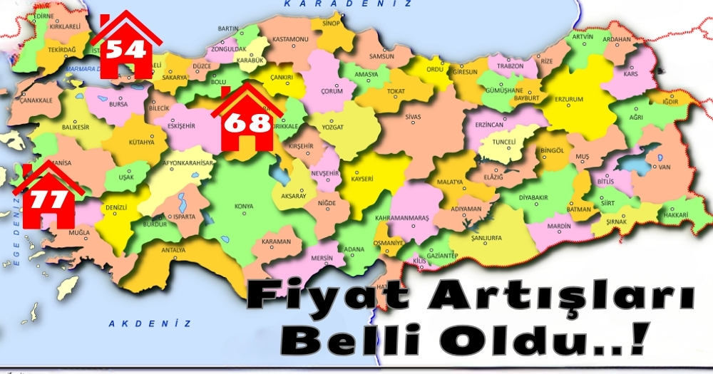 İstanbul Ankara İzmir Kiralık Daire Fiyatları ve Artışları