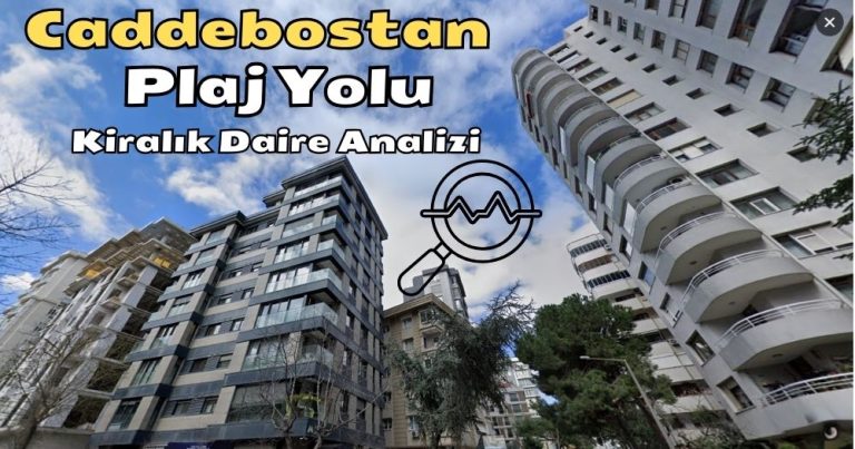 Kadıköy Caddebostan Plaj Yolu'nda Kiralık Daire Fırsatları!