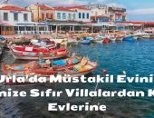 Urla’da Satılık Müstakil Köy Evinden Denize Sıfır Villalarla