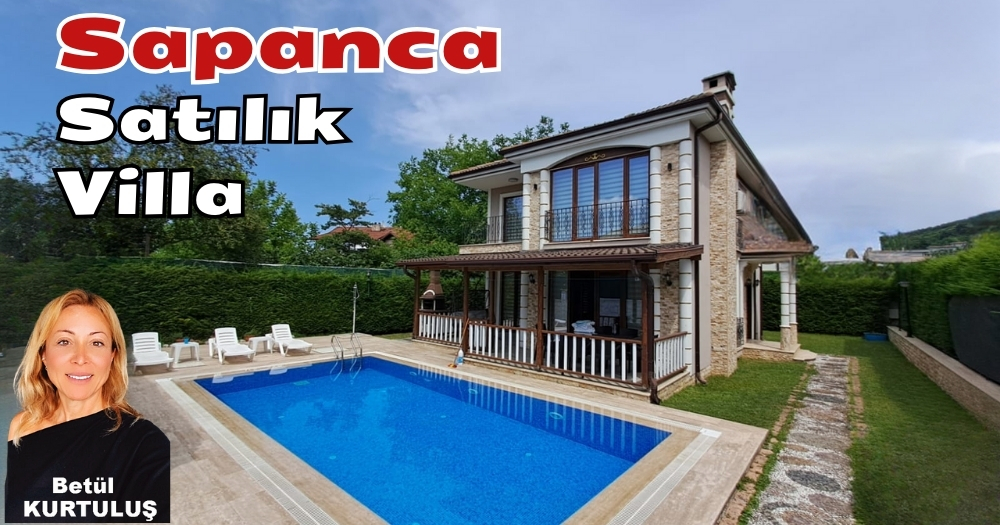 Sapanca Gazipaşa Satılık Villa Müstakil Havuzlu Yazlık